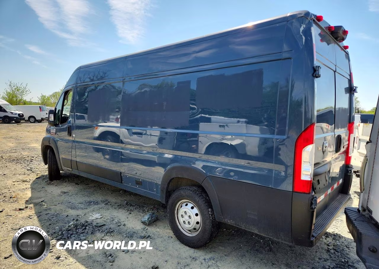 2019 Ram Promaster 3500 Delivery Van VIN:3C6URVJG9KE554509 - 2
