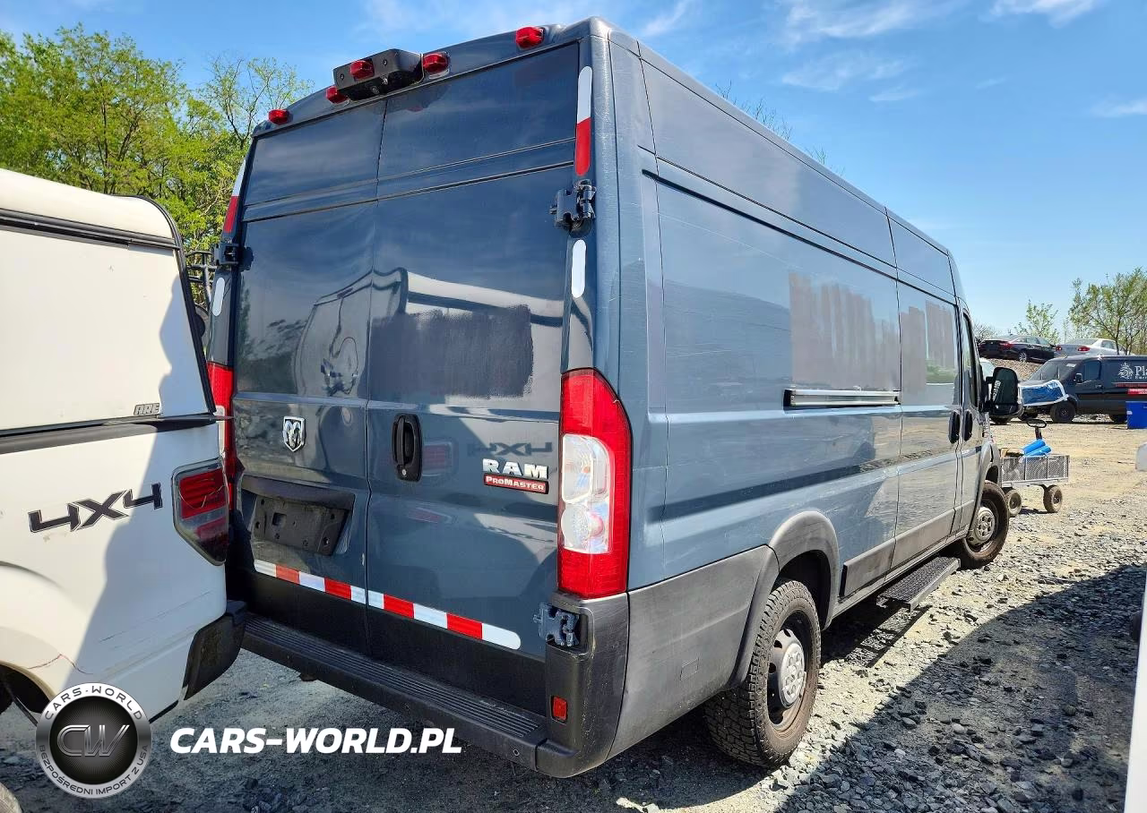 2019 Ram Promaster 3500 Delivery Van VIN:3C6URVJG9KE554509 - 3