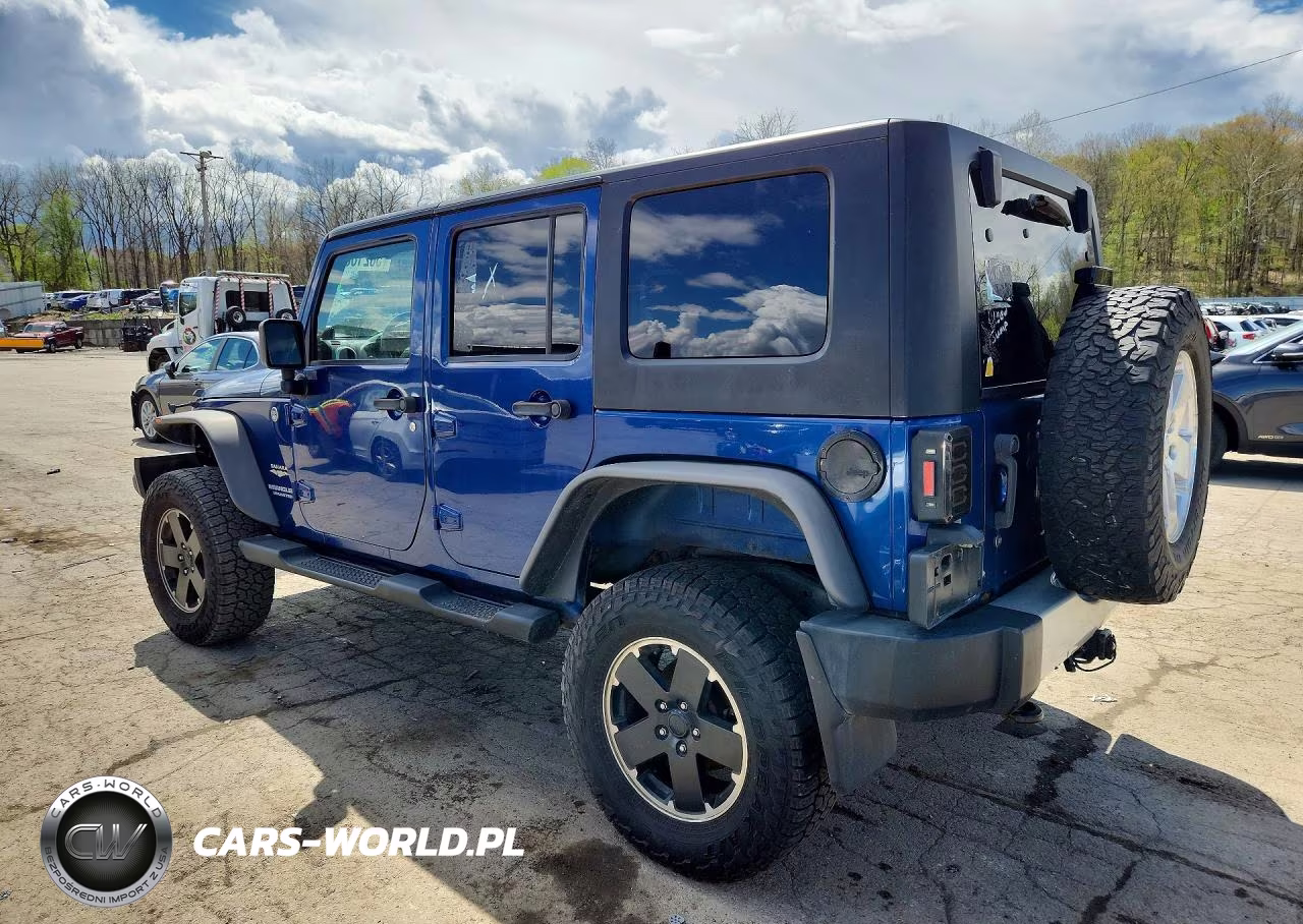 2009 Jeep Wrangler Unlimited Sahara VIN:1J8GA59199L715254 - 2