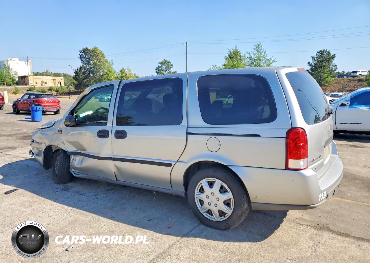 2007 Chevrolet Uplander Ls VIN:1GNDV23W47D168393 - 2