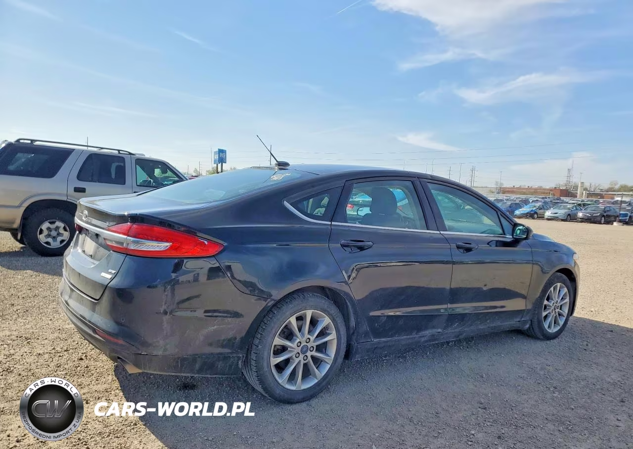 2017 Ford Fusion Se VIN:3FA6P0HD5HR264295 - 3