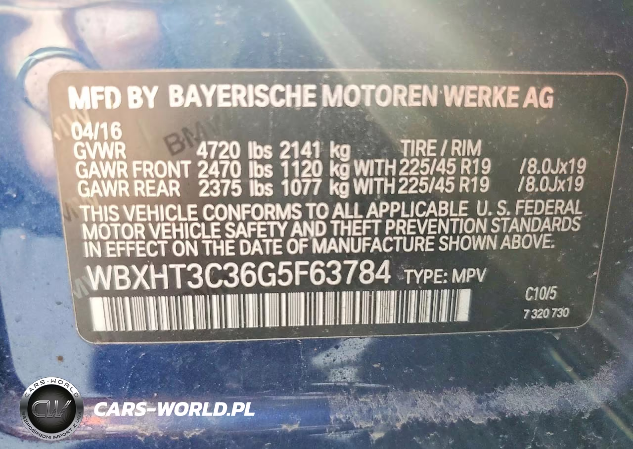 2016 BMW X1 xDrive28I VIN:WBXHT3C36G5F63784 - 13