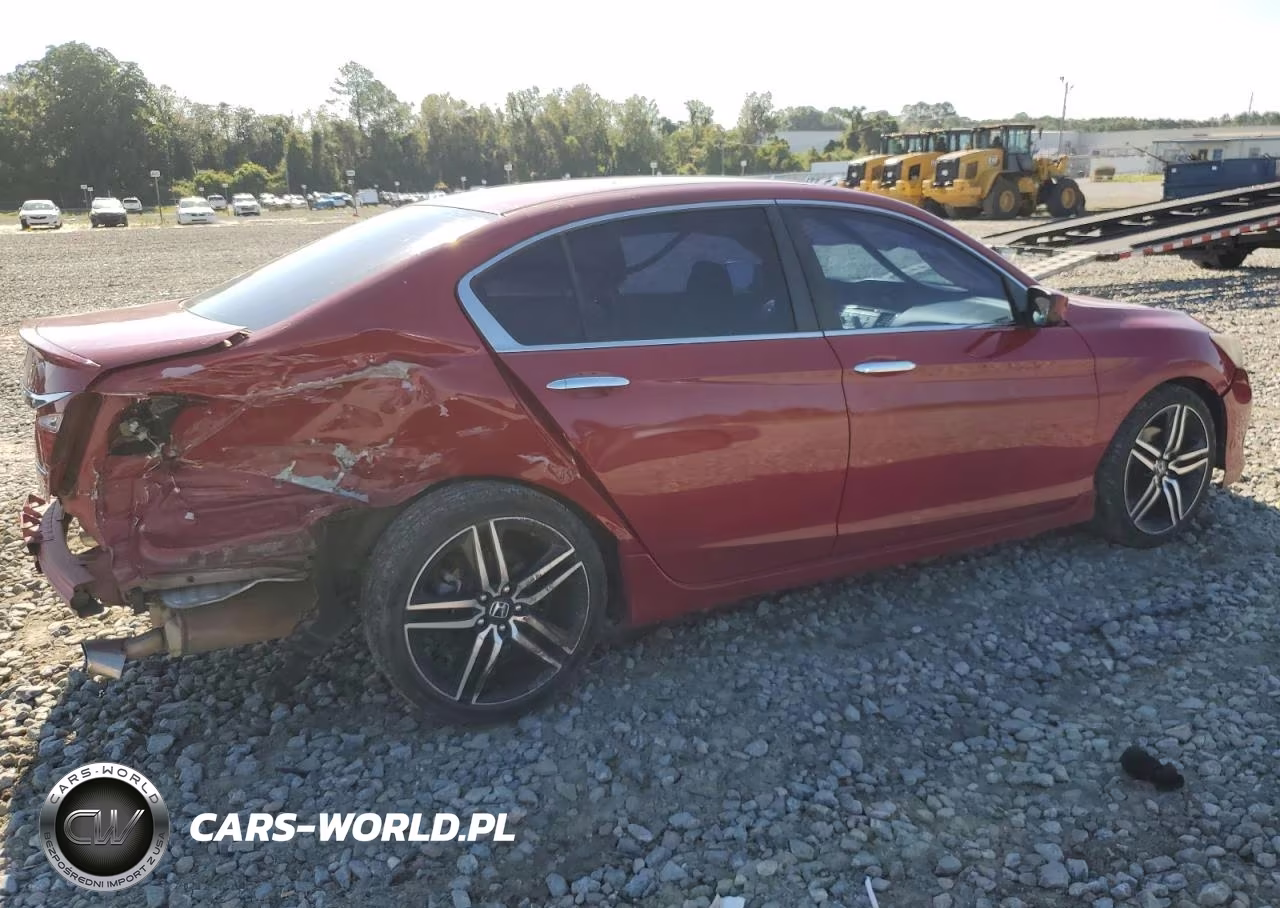 2016 Honda Accord Sport VIN:1HGCR2F5XGA122615 - 5