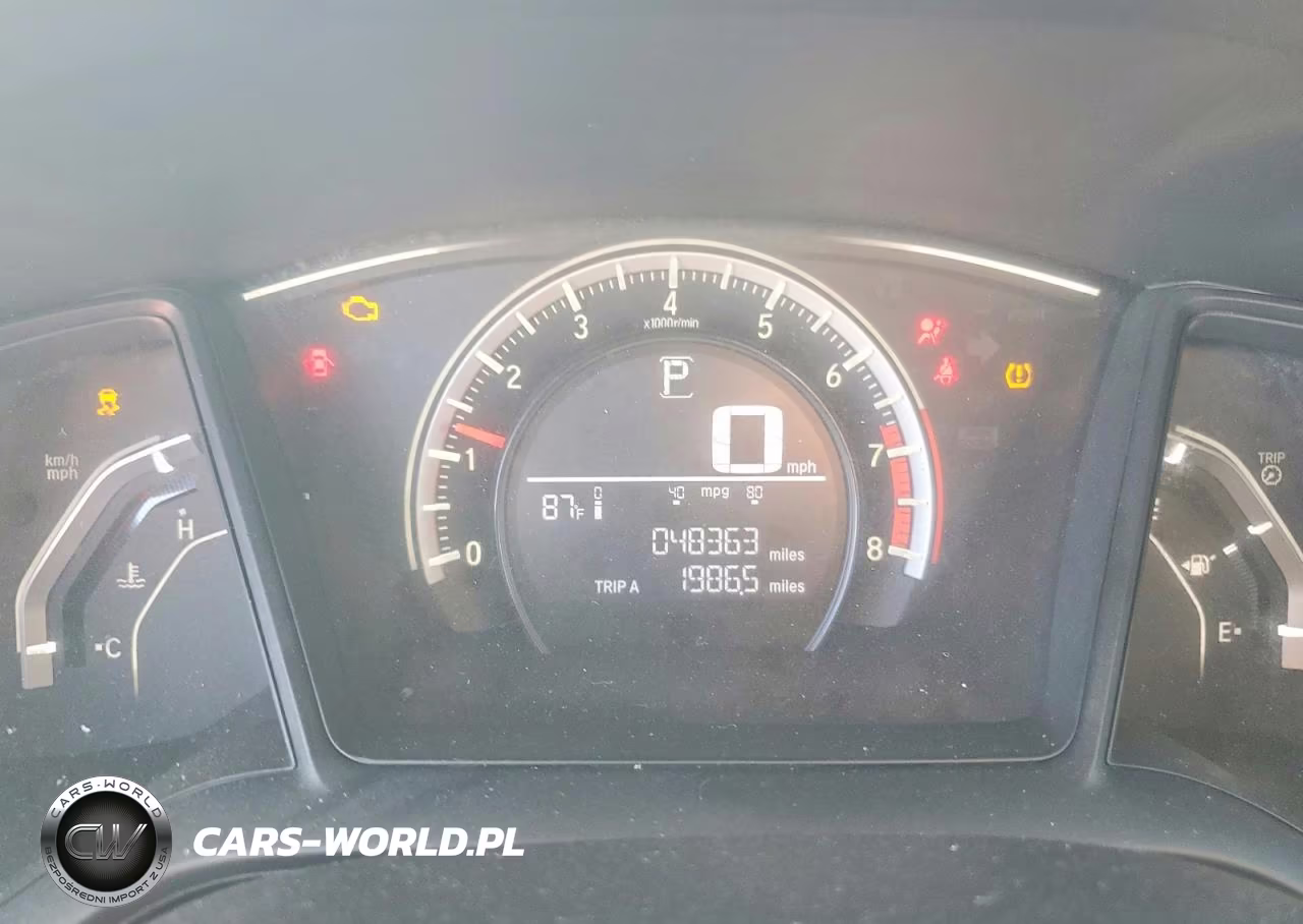 2016 Honda Civic Lx VIN:19XFC2F55GE062723 - 9