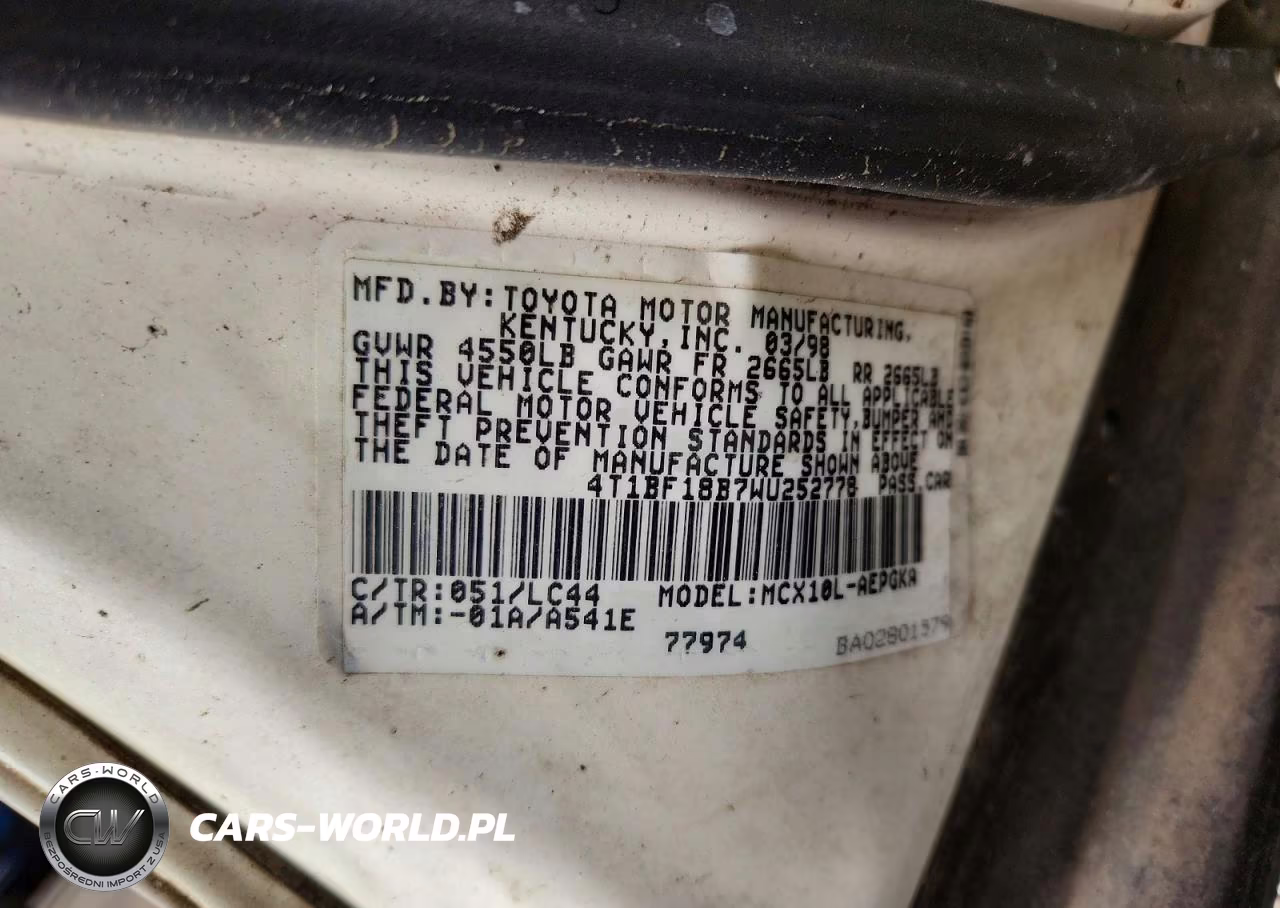 1998 Toyota Avalon Xls VIN:4T1BF18B7WU252778 - 13