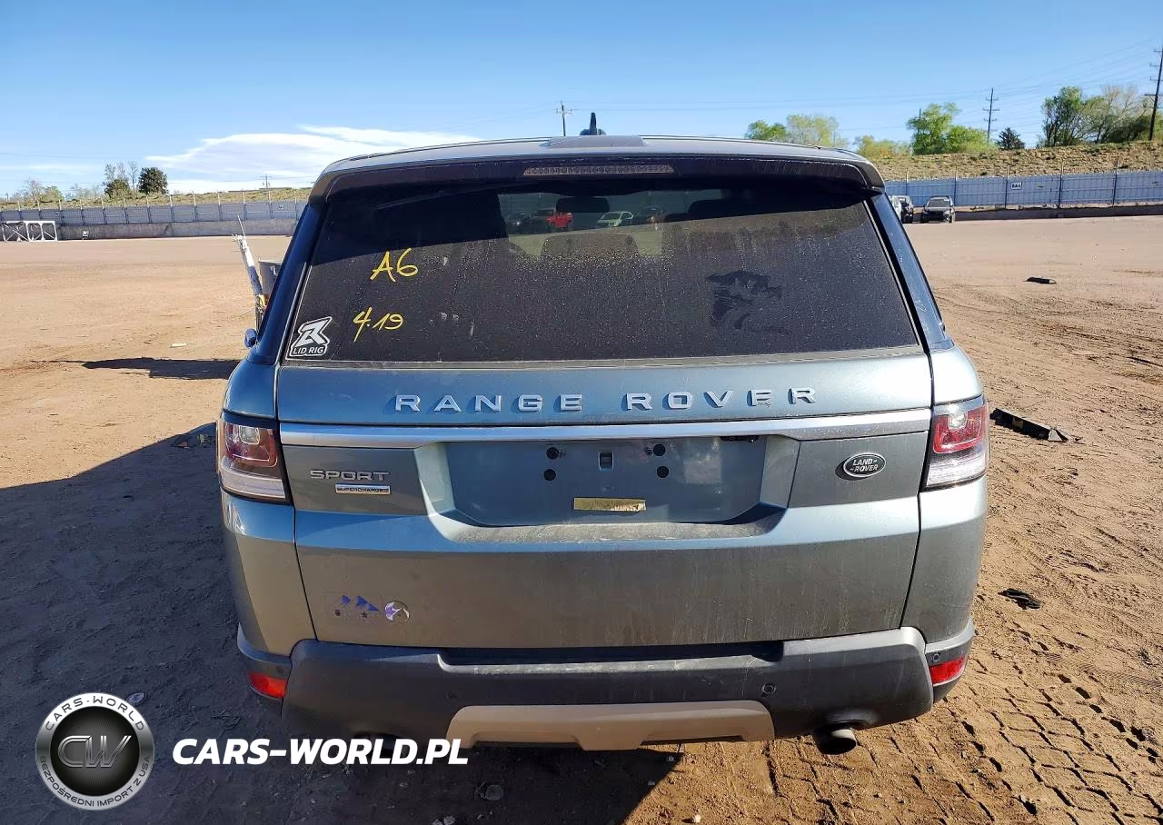 2016 Land Rover Range Rover Sport Sc VIN:SALWR2EF4GA103850 - 6