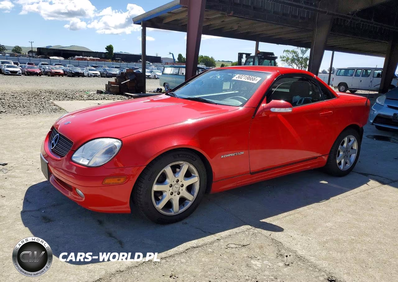 2001 Mercedes-Benz Slk 230 Kompressor