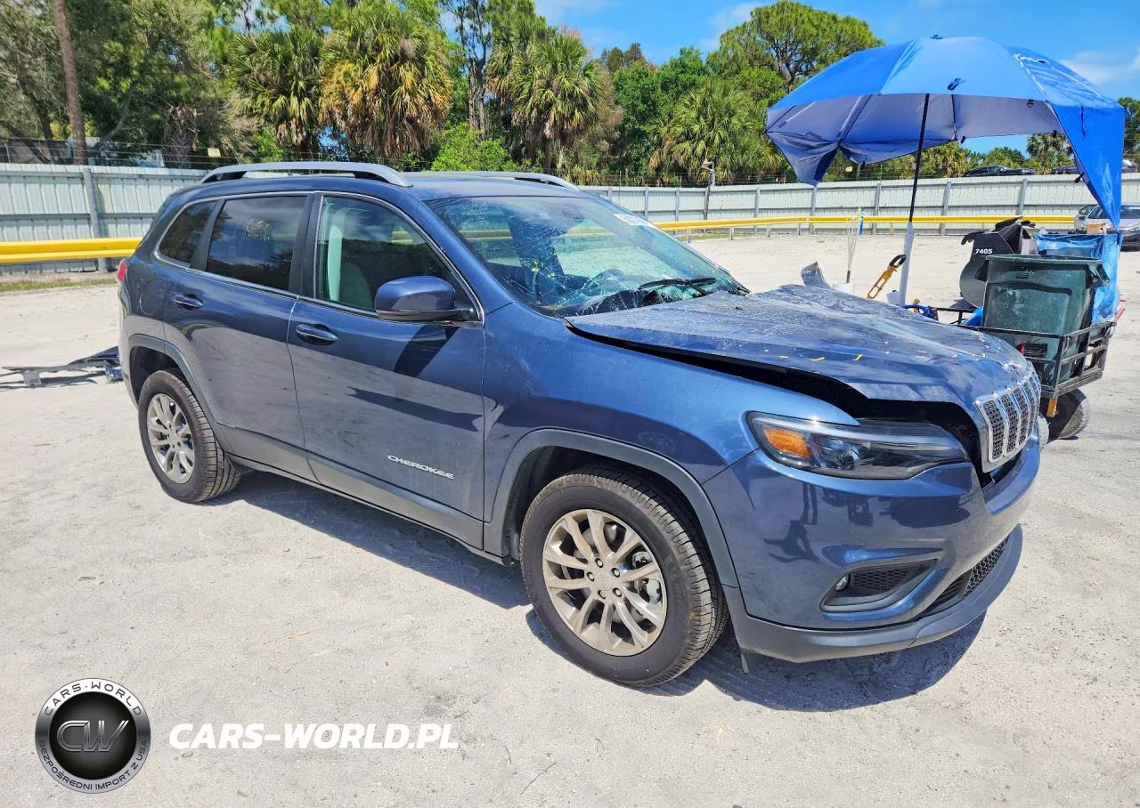 2021 Jeep Cherokee Latitude Lux VIN:1C4PJLMX1MD106895 - 4