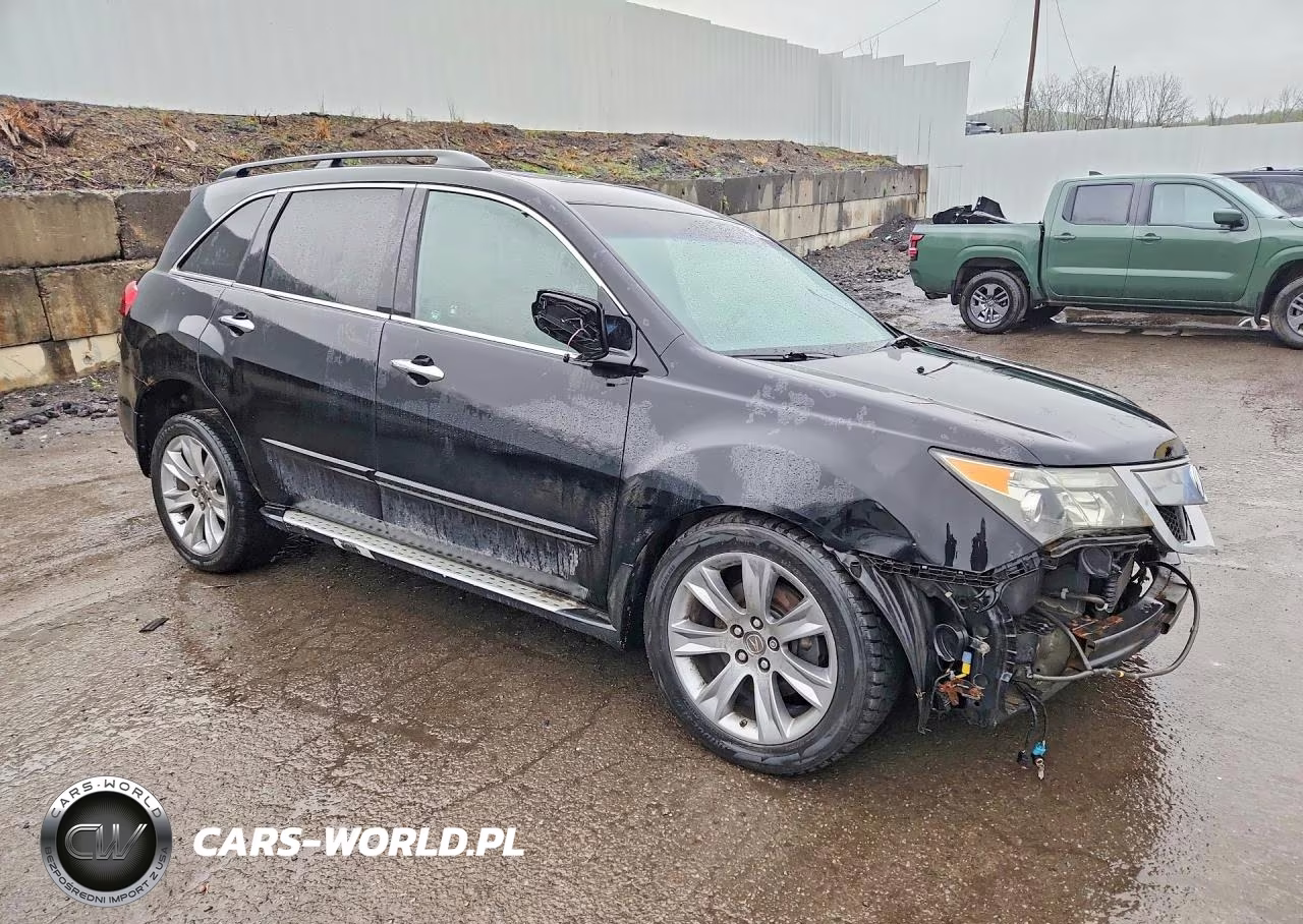 2011 Acura Mdx Advance VIN:2HNYD2H79BH004996 - 4