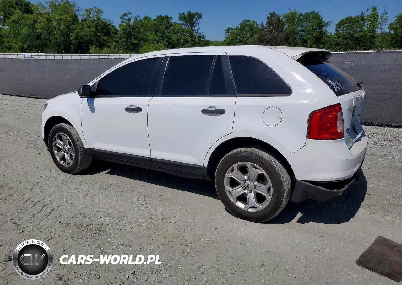 2014 Ford Edge Se VIN:2FMDK4GC3EBB67277 - 2