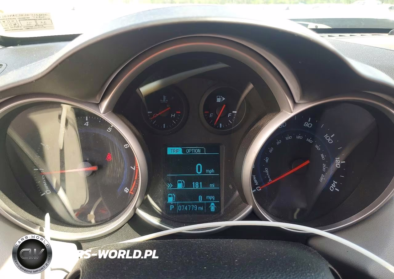 2013 Chevrolet Cruze Ls VIN:1G1PA5SH2D7196850 - 9