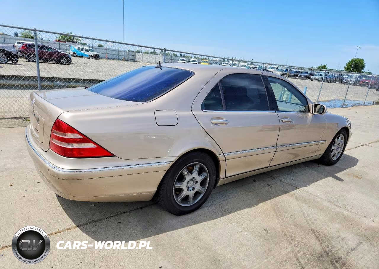 2002 Mercedes-Benz S 500 VIN:WDBNG75J52A248025 - 3