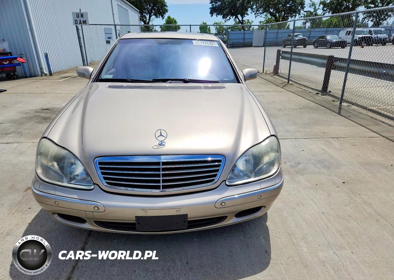 2002 Mercedes-Benz S 500 VIN:WDBNG75J52A248025 - 5