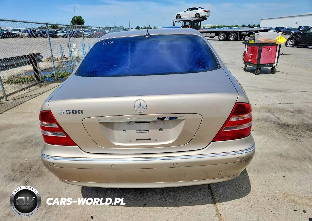 2002 Mercedes-Benz S 500 VIN:WDBNG75J52A248025 - 6