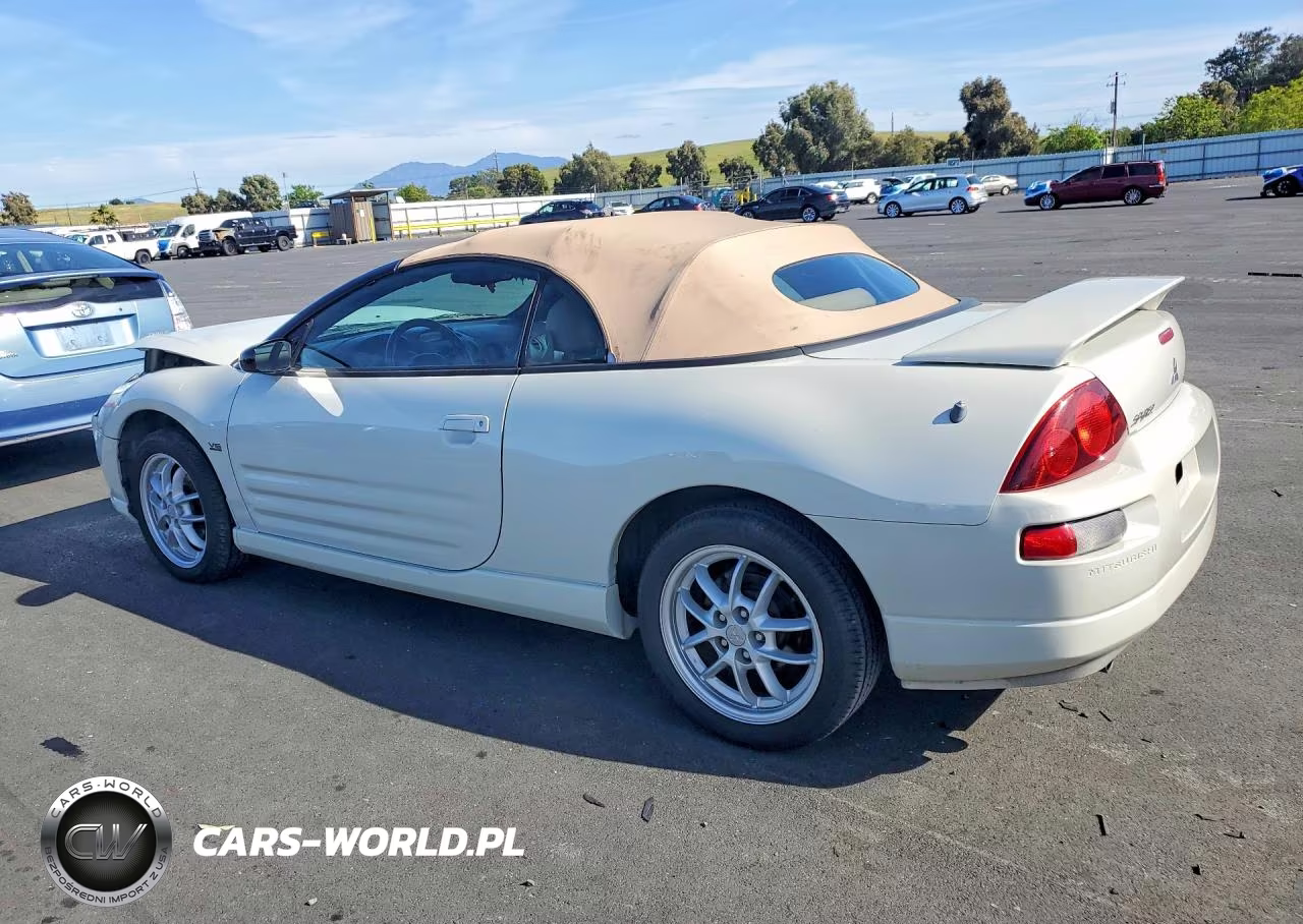 2002 Mitsubishi Eclipse Spyder Gt VIN:4A3AE85H12E028587 - 2