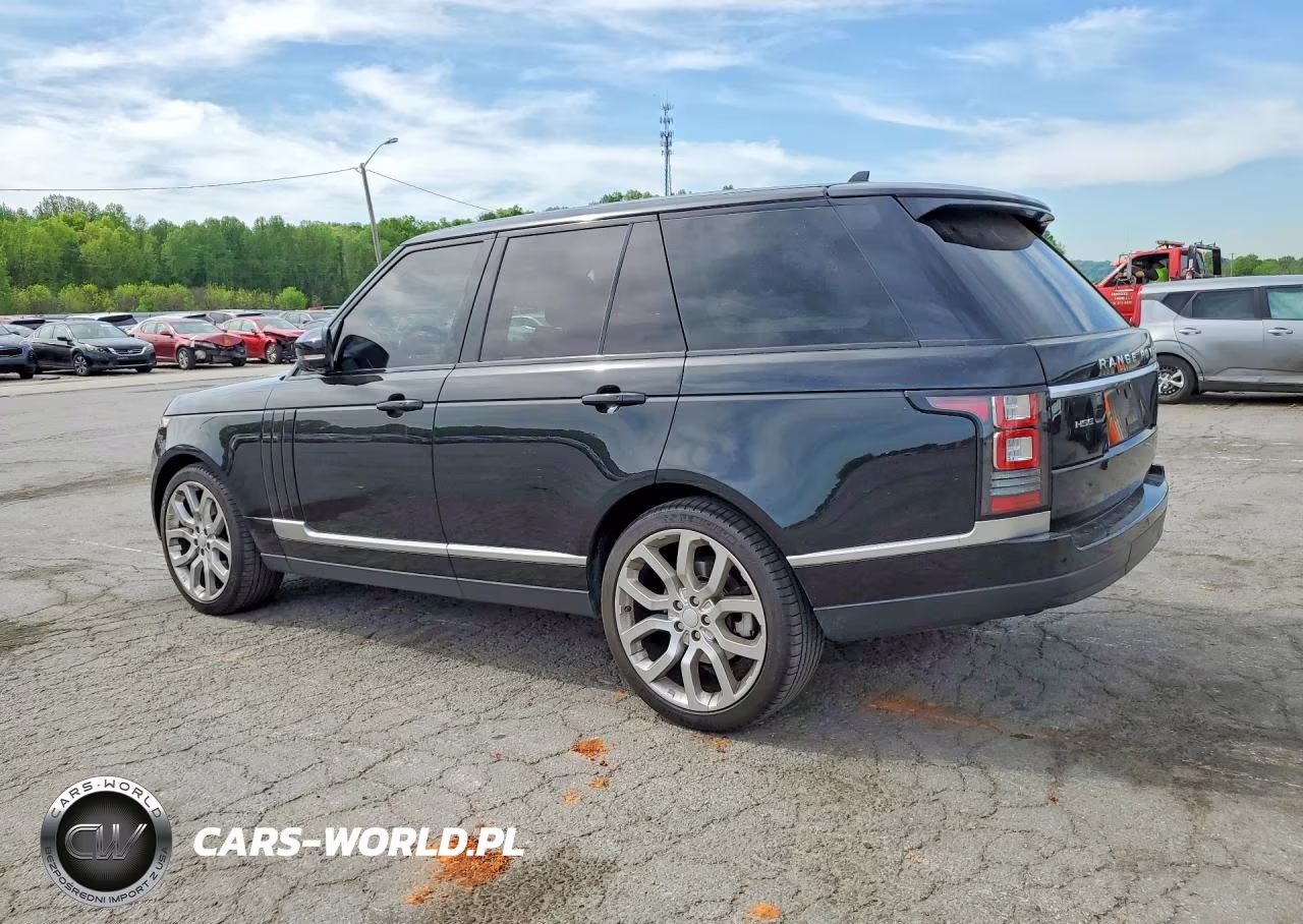 2015 Land Rover Range Rover Hse VIN:SALGS2VF0FA218078 - 2