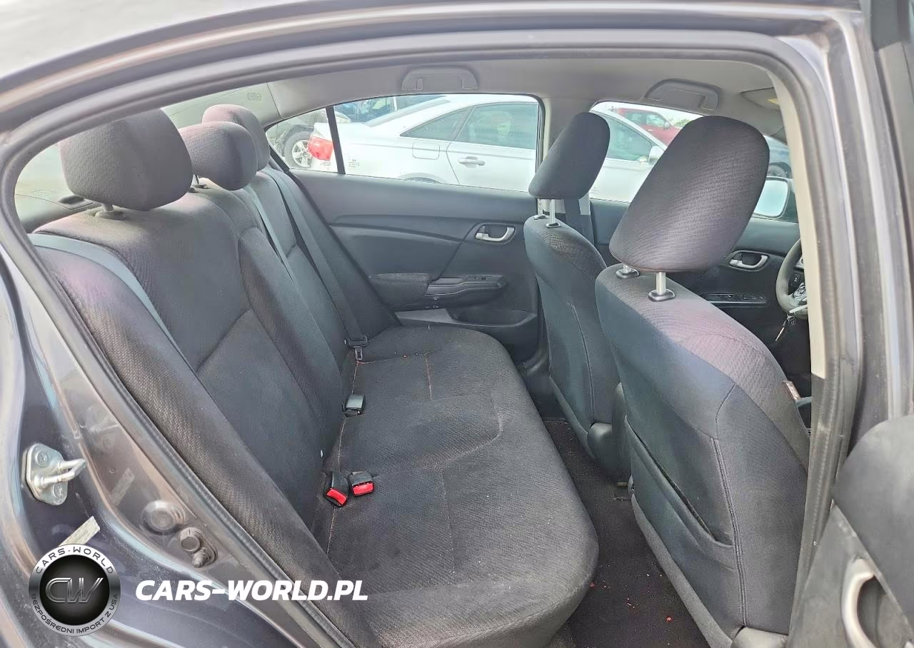 2013 Honda Civic Lx VIN:2HGFB2F59DH546009 - 10