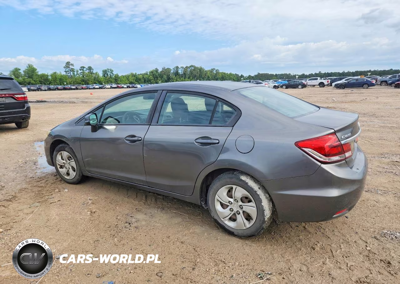 2013 Honda Civic Lx VIN:2HGFB2F59DH546009 - 2