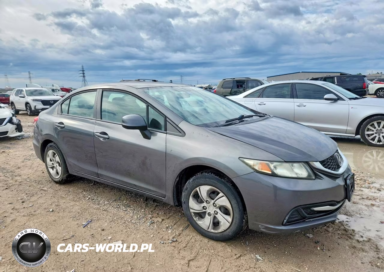 2013 Honda Civic Lx VIN:2HGFB2F59DH546009 - 4