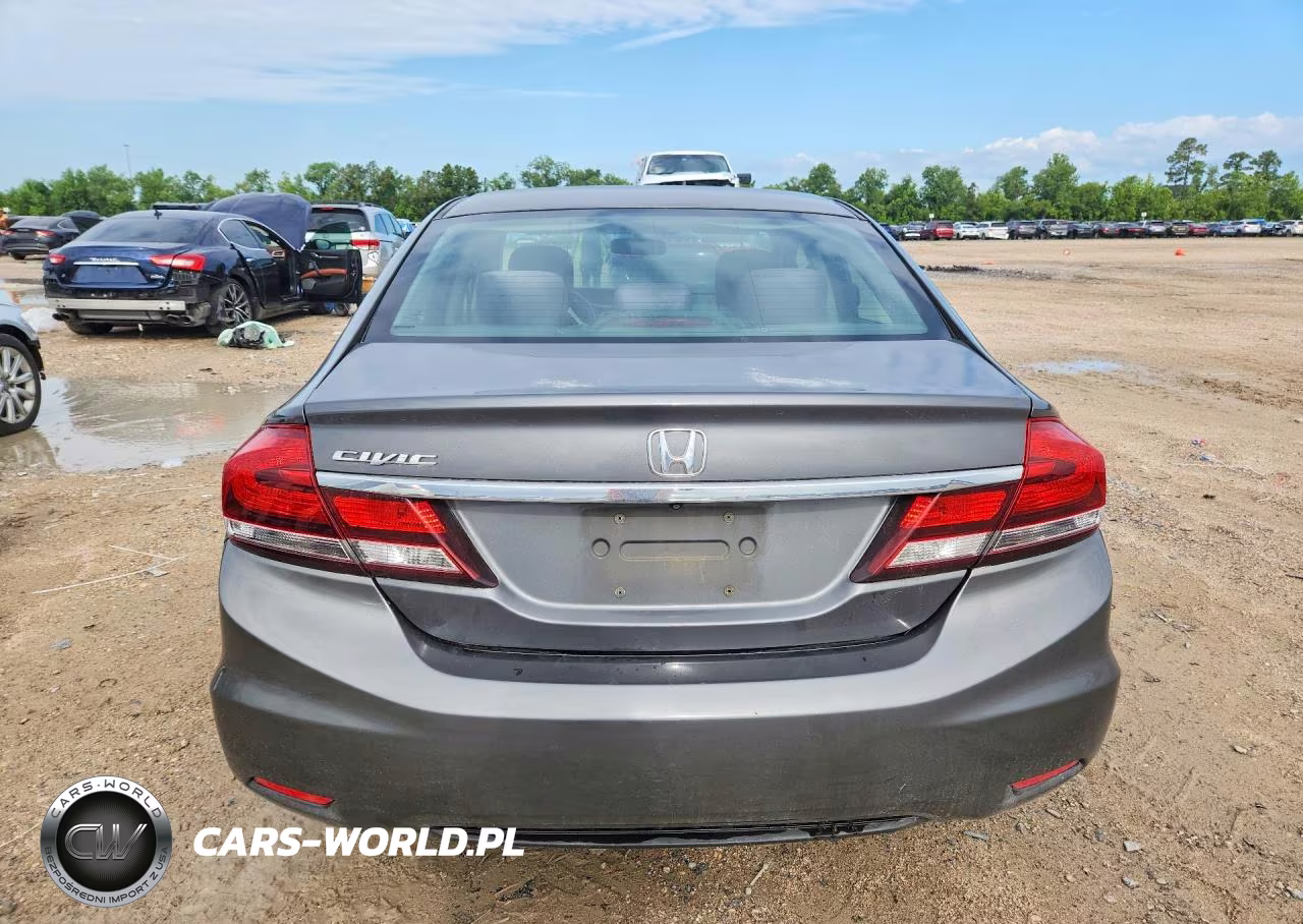 2013 Honda Civic Lx VIN:2HGFB2F59DH546009 - 6