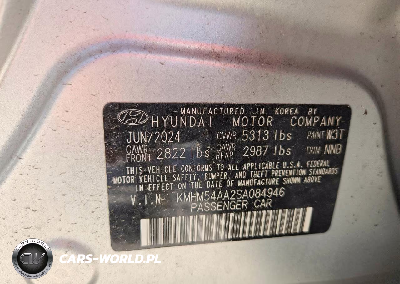 2025 Hyundai Ioniq 6 Limited VIN:KMHM54AA2SA084946 - 12