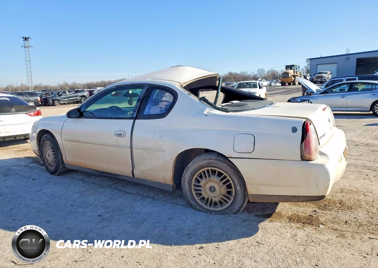 2002 Chevrolet Monte Carlo Ls VIN:2G1WW12E629381863 - 2