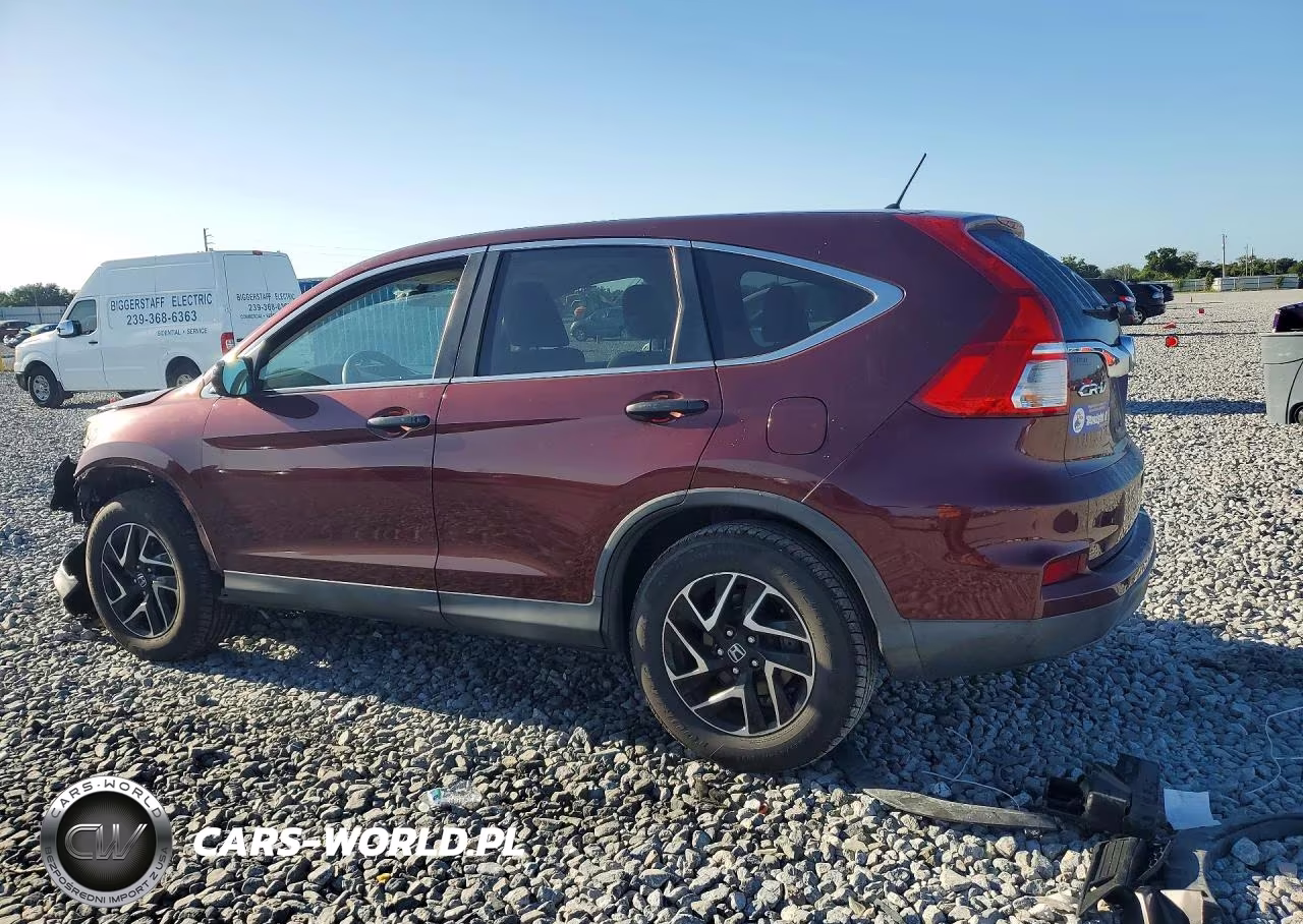 2016 Honda Cr-V Se VIN:2HKRM4H47GH694998 - 2
