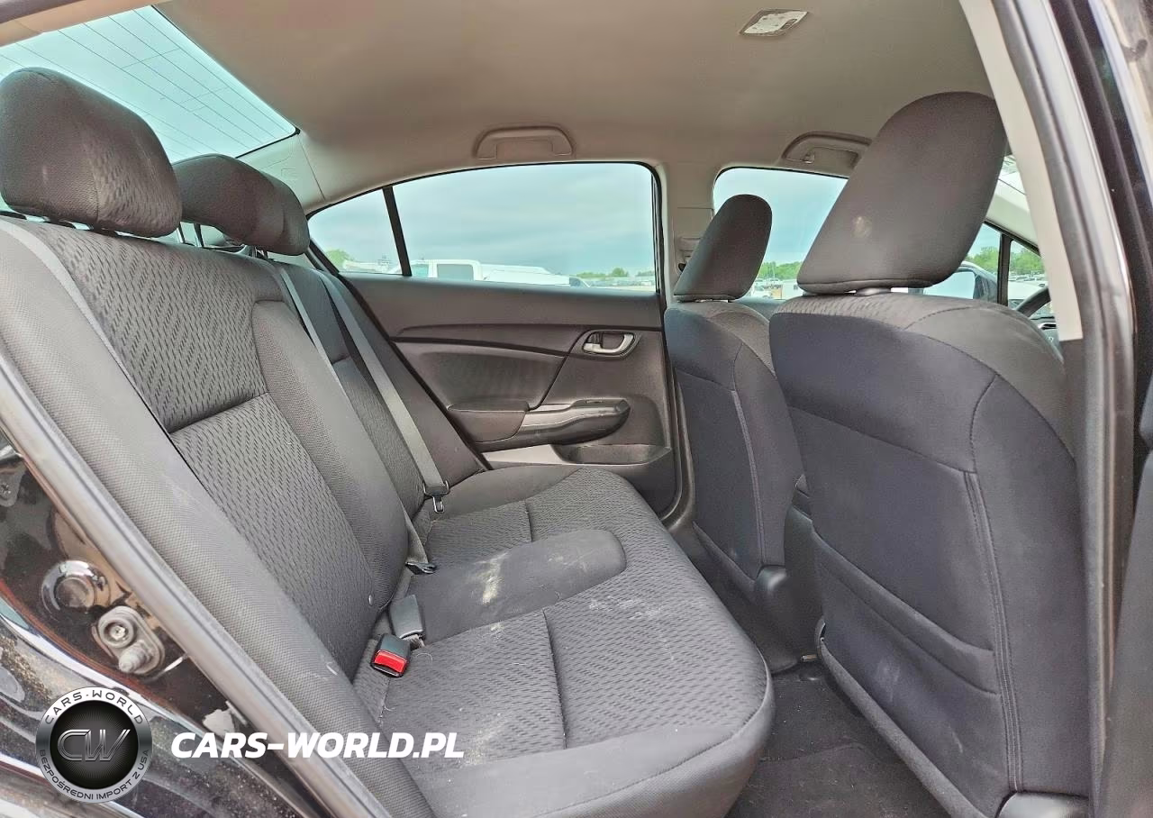 2015 Honda Civic Lx VIN:19XFB2F50FE078393 - 10