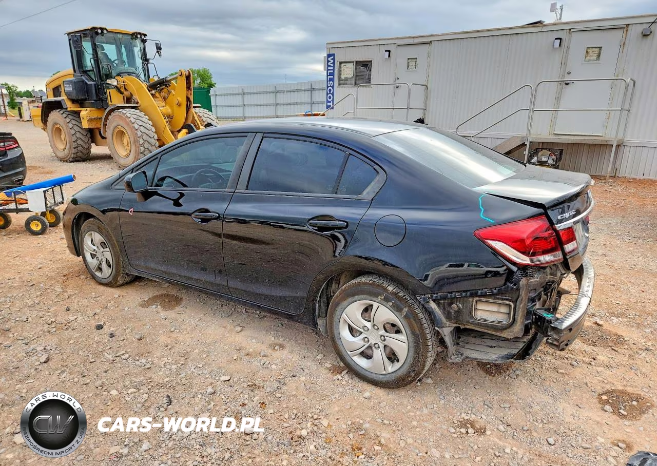 2015 Honda Civic Lx VIN:19XFB2F50FE078393 - 2