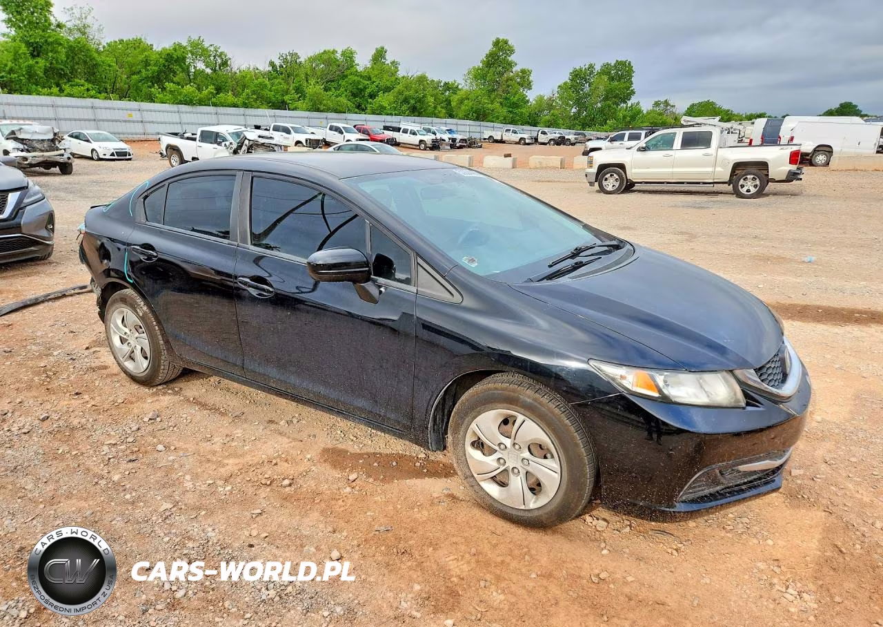 2015 Honda Civic Lx VIN:19XFB2F50FE078393 - 4
