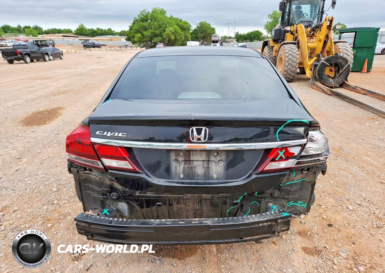2015 Honda Civic Lx VIN:19XFB2F50FE078393 - 6