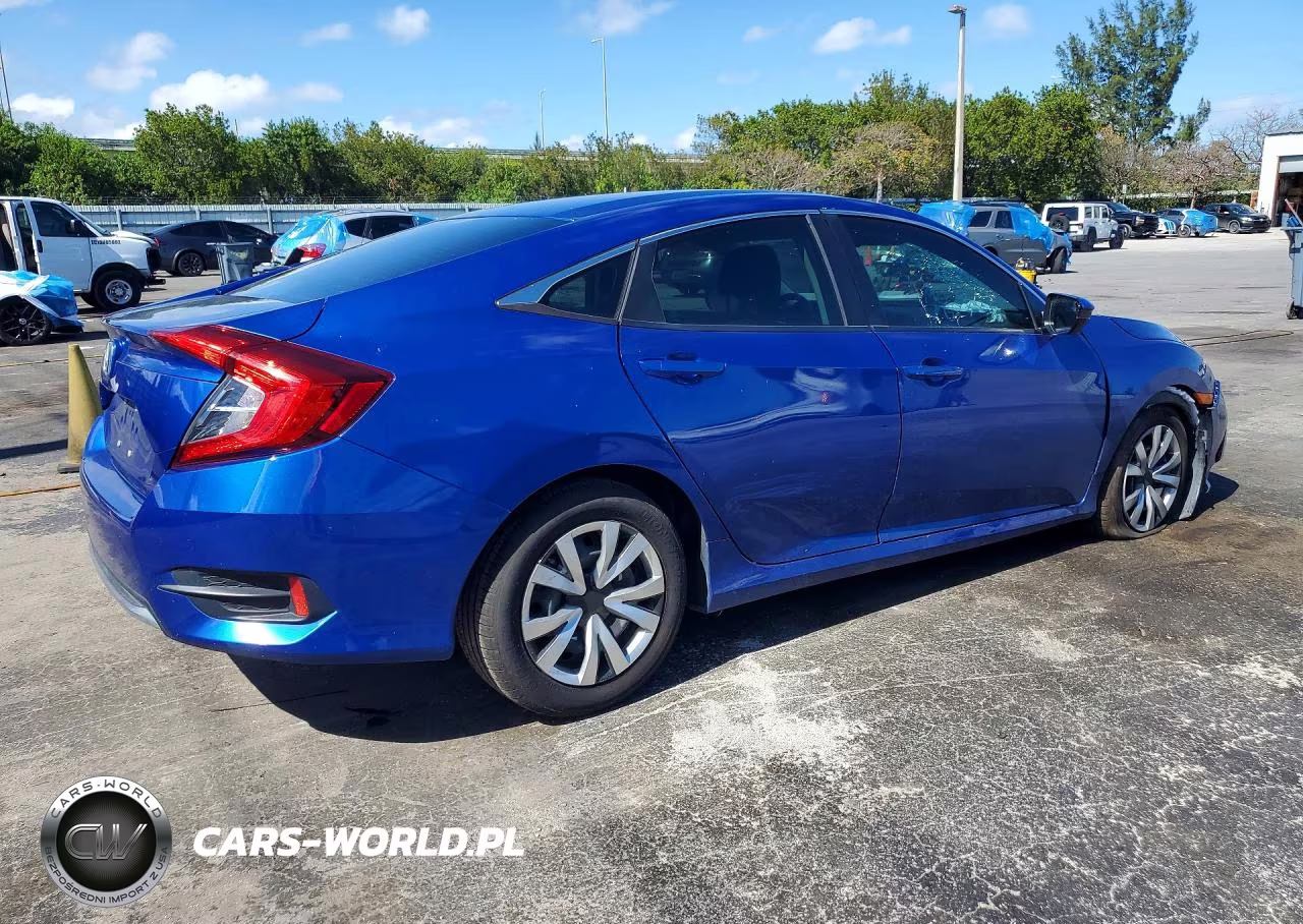 2021 Honda Civic Lx VIN:2HGFC2F64MH532069 - 3