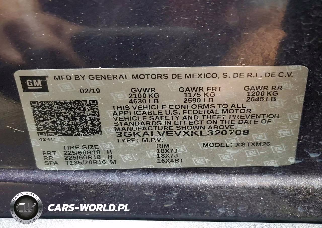 2019 GMC Terrain Slt VIN:3GKALVEVXKL320708 - 14