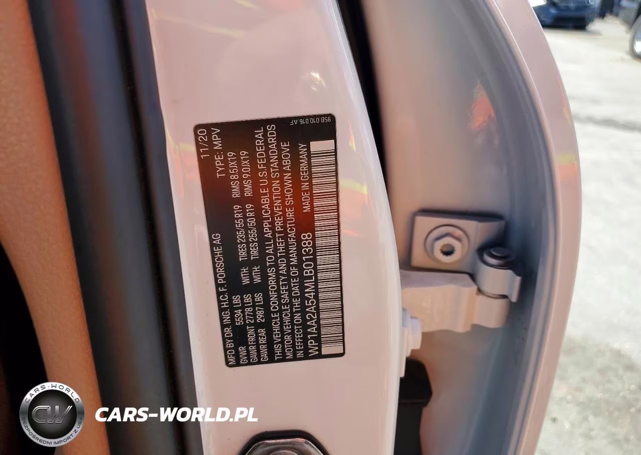2021 Porsche Macan VIN:WP1AA2A54MLB01388 - 12