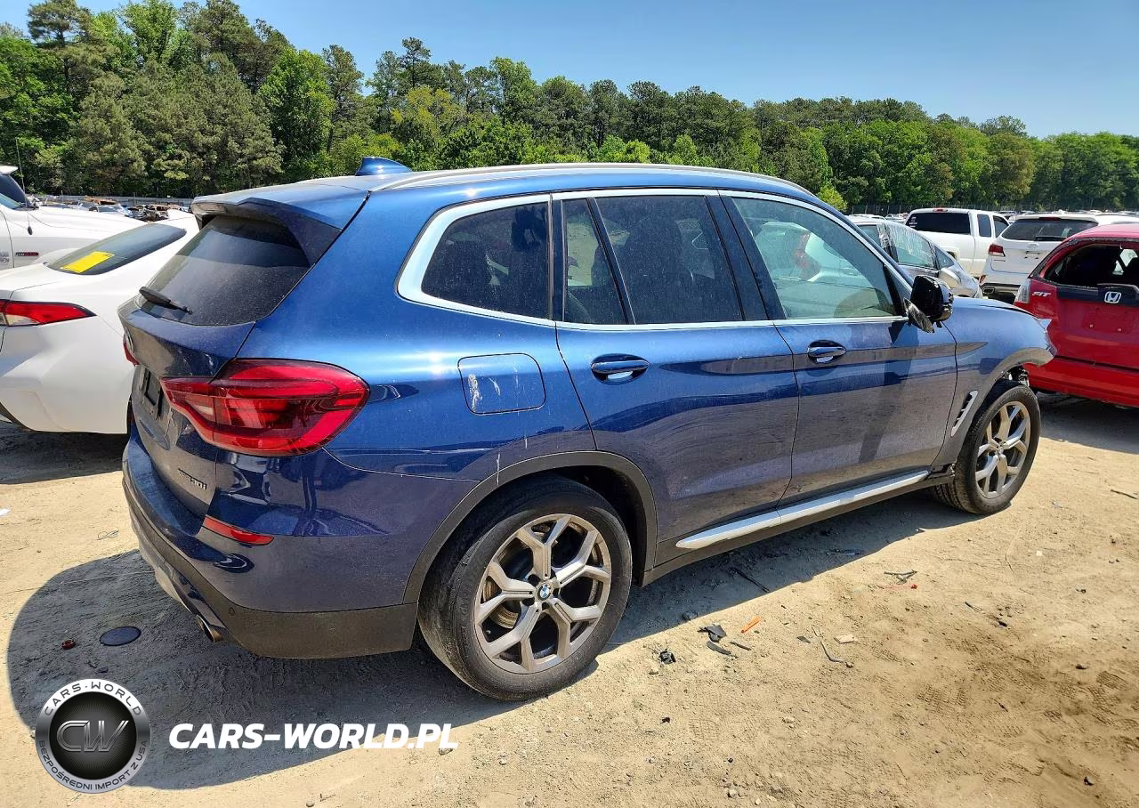 2021 BMW X3 xDrive30I VIN:5UXTY5C09M9E46326 - 3