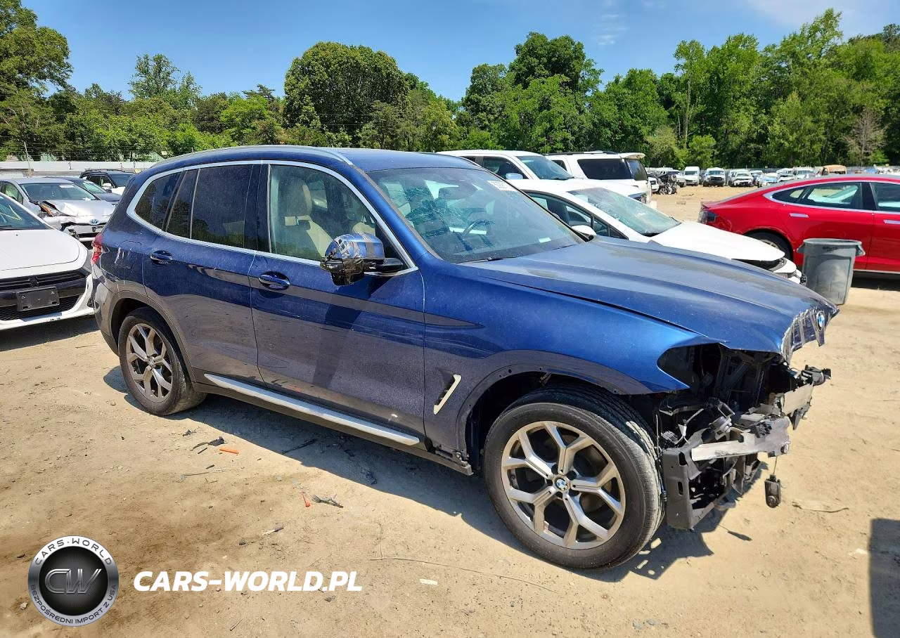 2021 BMW X3 xDrive30I VIN:5UXTY5C09M9E46326 - 4
