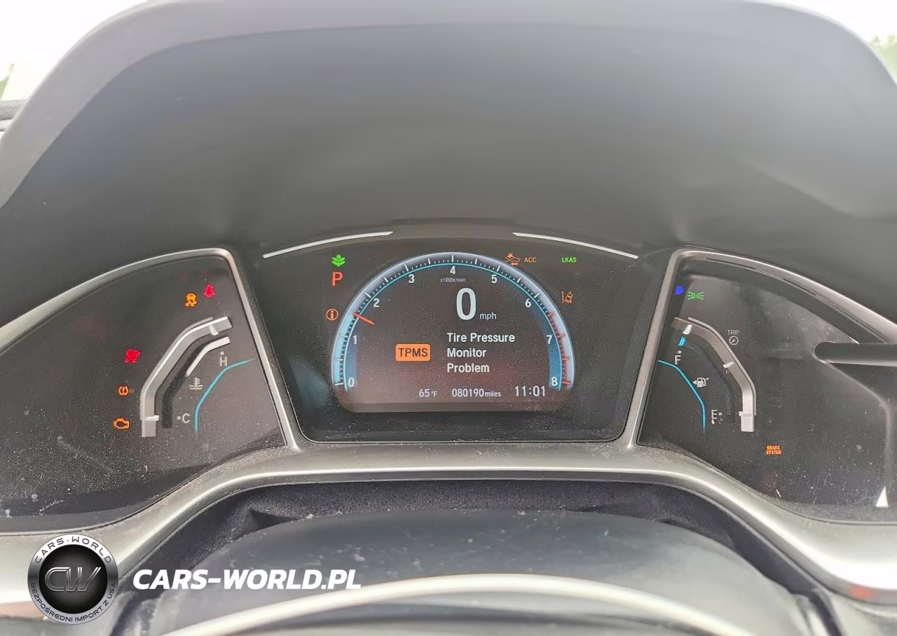 2020 Honda Civic Ex VIN:19XFC1F30LE217584 - 9