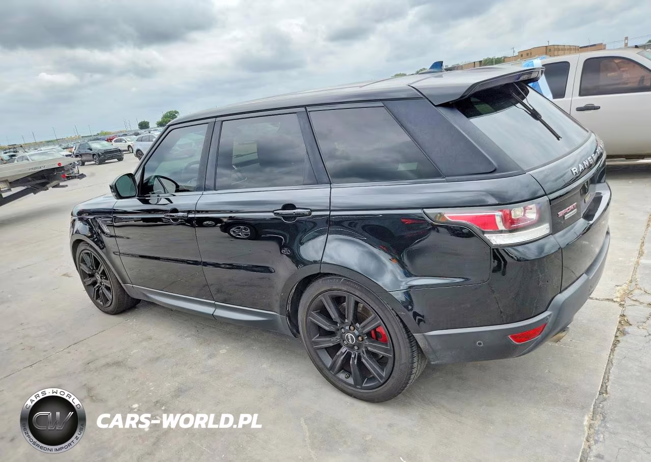 2016 Land Rover Range Rover Sport Sc VIN:SALWR2EF0GA579898 - 2