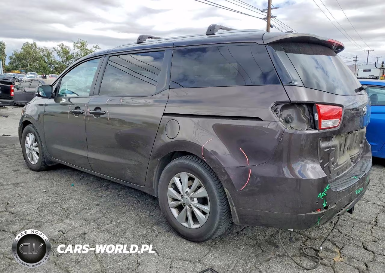 2016 Kia Sedona Lx VIN:KNDMB5C10G6182478 - 2