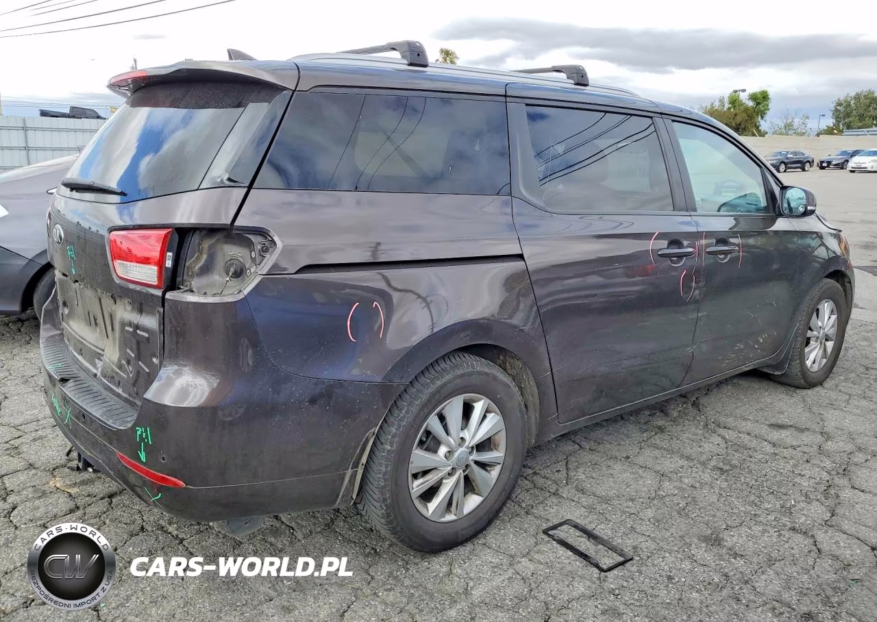2016 Kia Sedona Lx VIN:KNDMB5C10G6182478 - 3