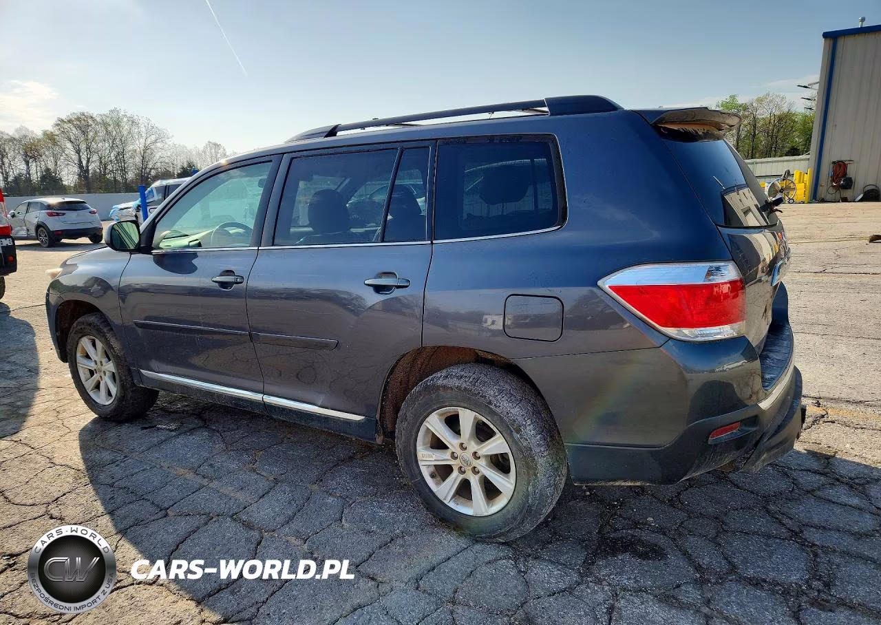 2012 Toyota Highlander Base VIN:5TDBK3EH5CS169452 - 2