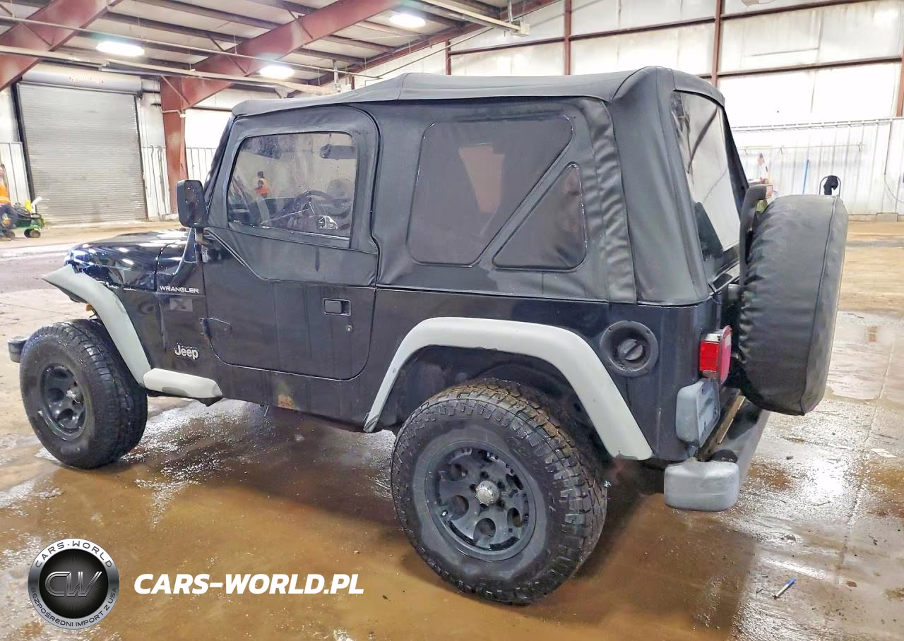 2002 Jeep Wrangler - Tj X VIN:1J4FA39S42P742502 - 2