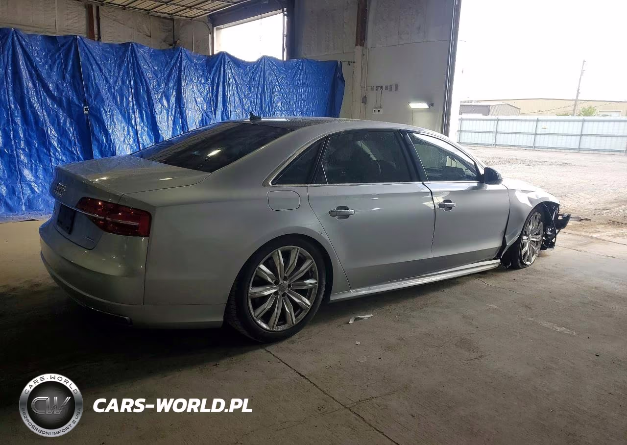 2017 Audi A8 L Quattro VIN:WAU44AFD7HN013118 - 3