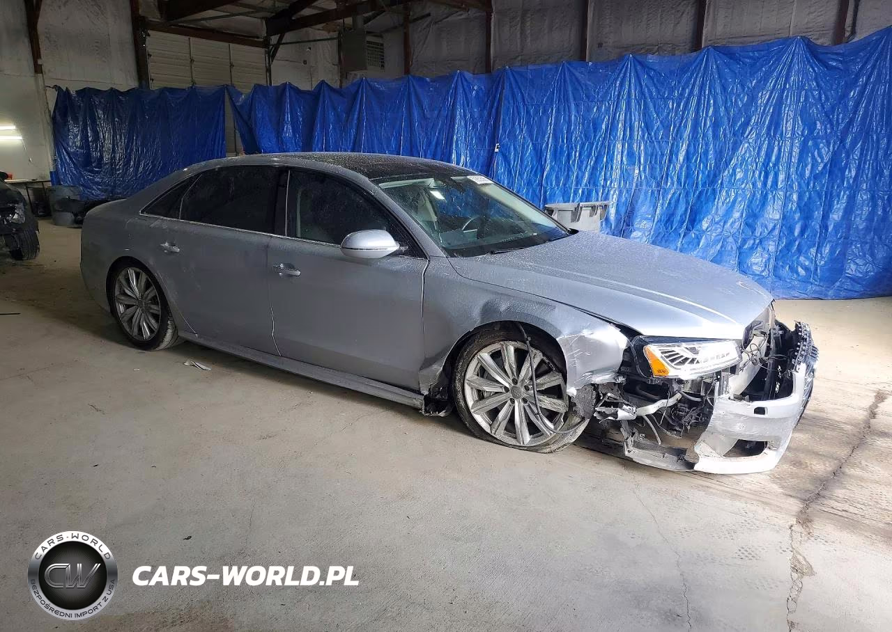 2017 Audi A8 L Quattro VIN:WAU44AFD7HN013118 - 4