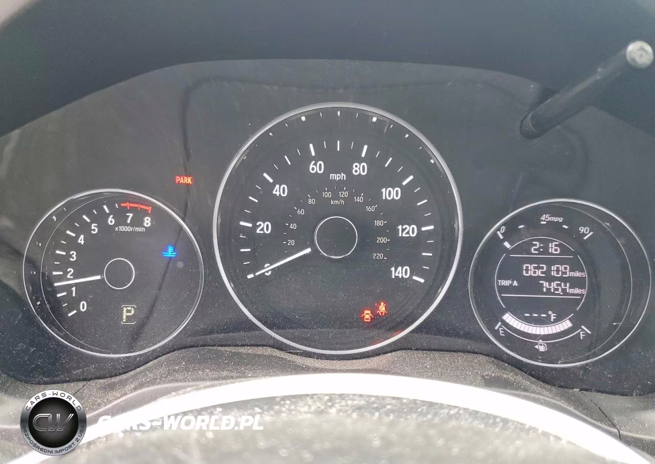 2020 Honda Hr-V Lx VIN:3CZRU6H33LM718487 - 9