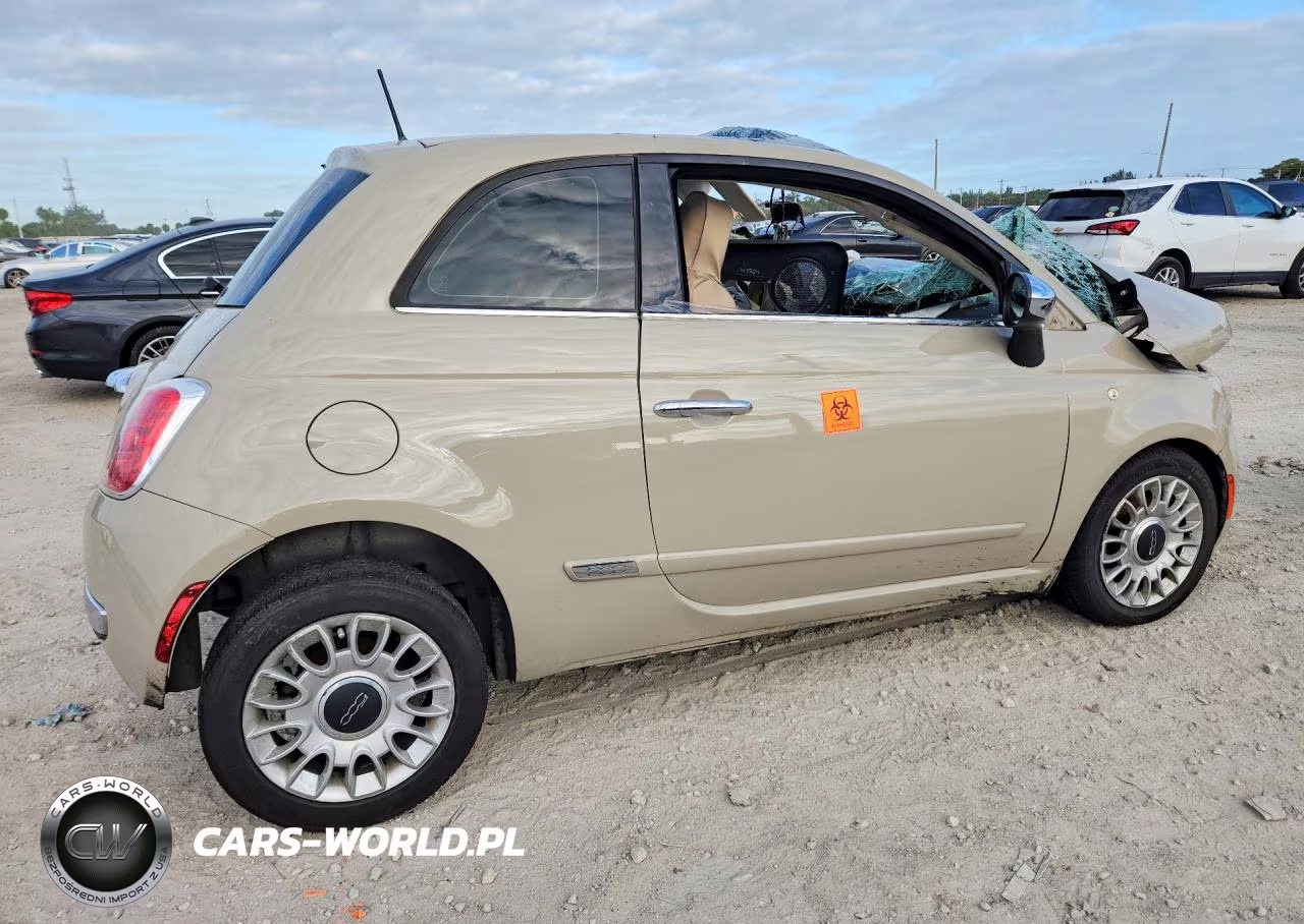 2012 Fiat 500 Lounge VIN:3C3CFFCRXCT118237 - 3