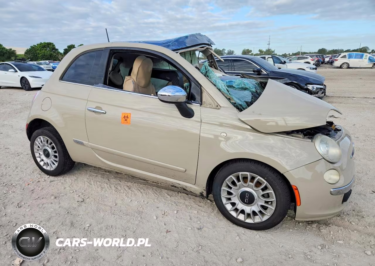2012 Fiat 500 Lounge VIN:3C3CFFCRXCT118237 - 4