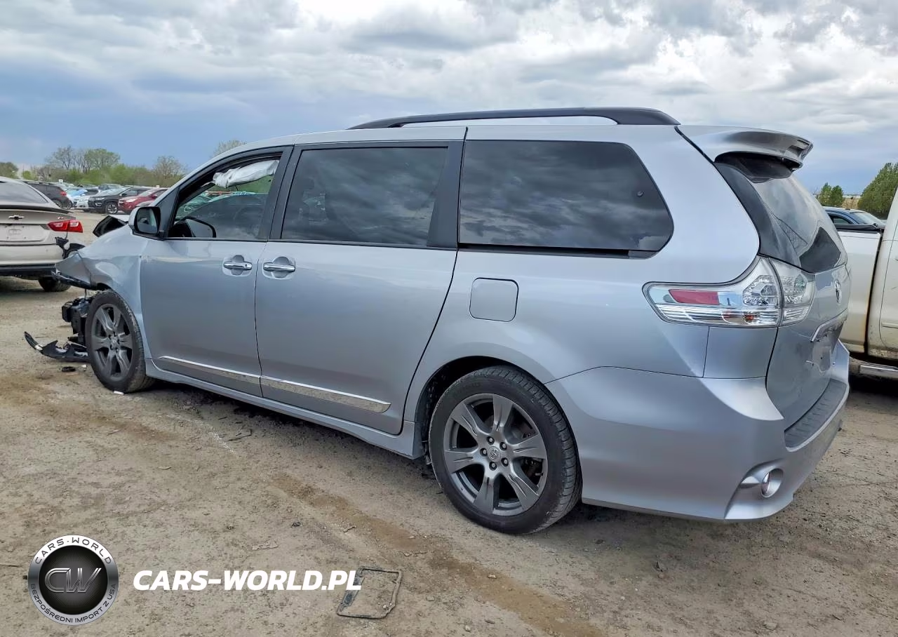 2017 Toyota Sienna Se VIN:5TDXZ3DC7HS802418 - 2