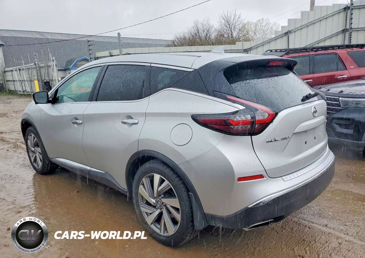 2021 Nissan Murano Sl VIN:5N1AZ2CS1MC128007 - 2