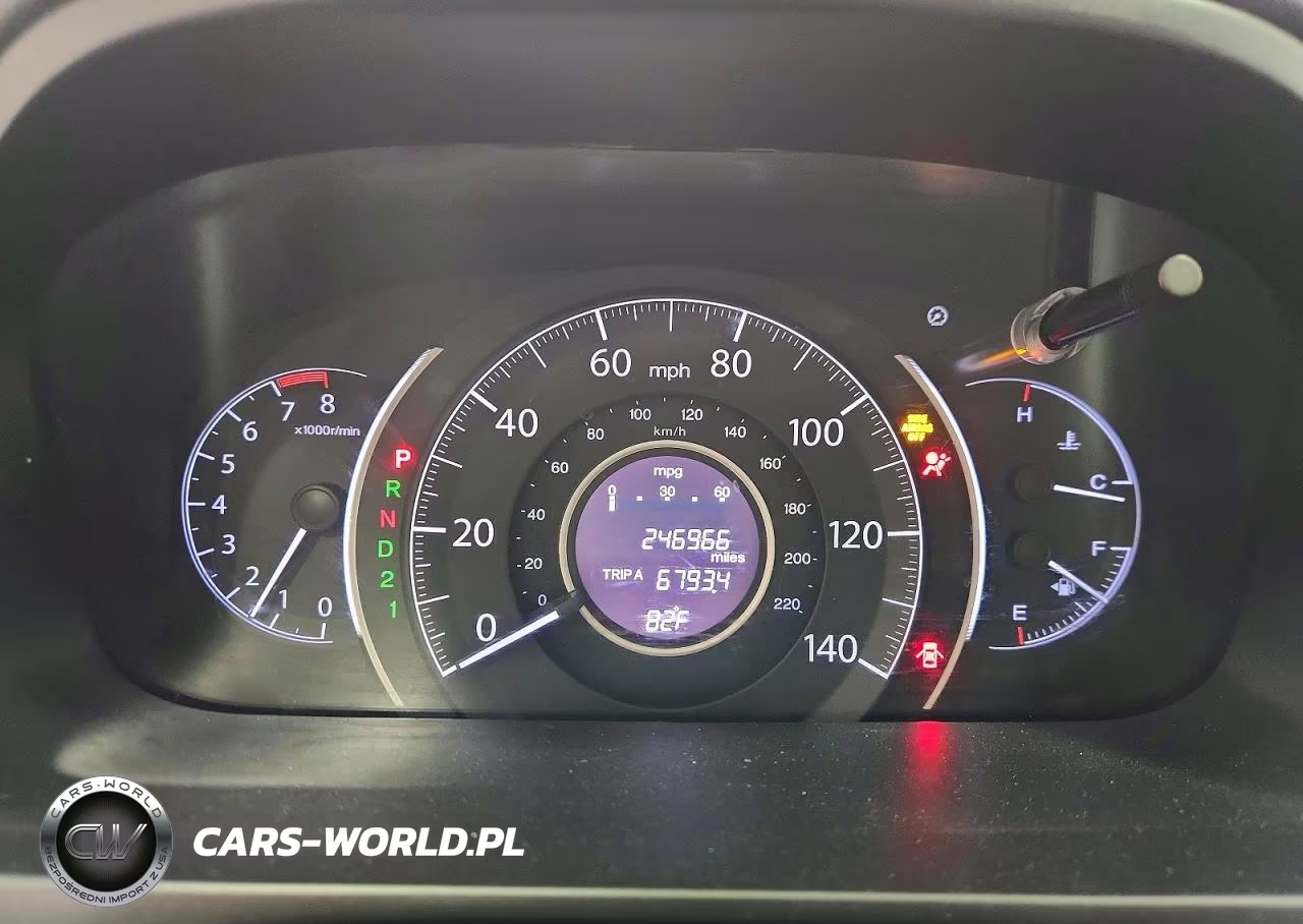 2012 Honda Cr-V Exl VIN:2HKRM4H74CH635217 - 9